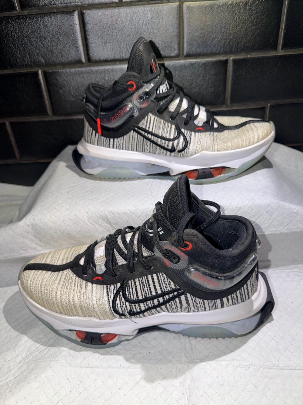 Nike Air Zoom GT Jump 2 Black & White DJ9431-001 Basketball Shoes Men’s Size 8